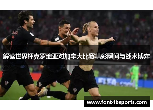 解读世界杯克罗地亚对加拿大比赛精彩瞬间与战术博弈 解读世界杯克罗地亚对加拿大比赛精彩瞬间与战术博弈
